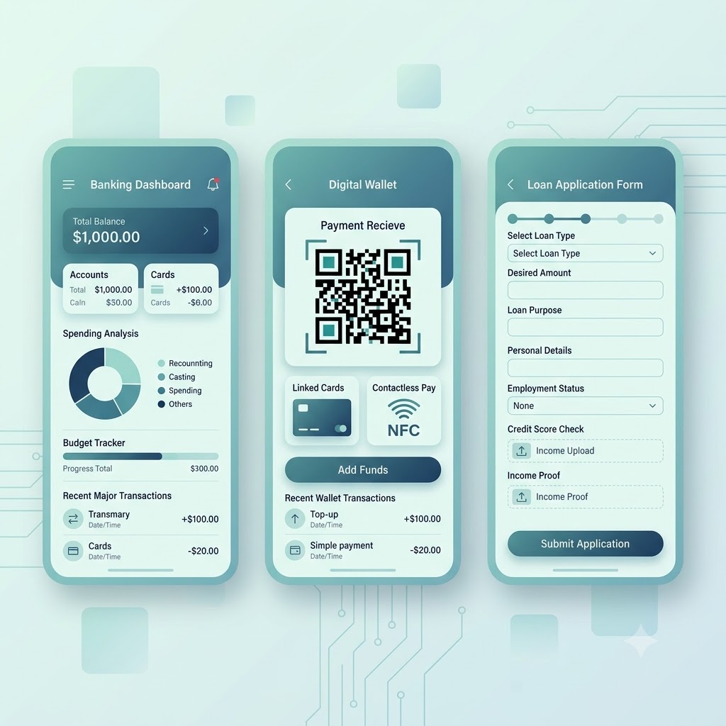 mobile banking app
